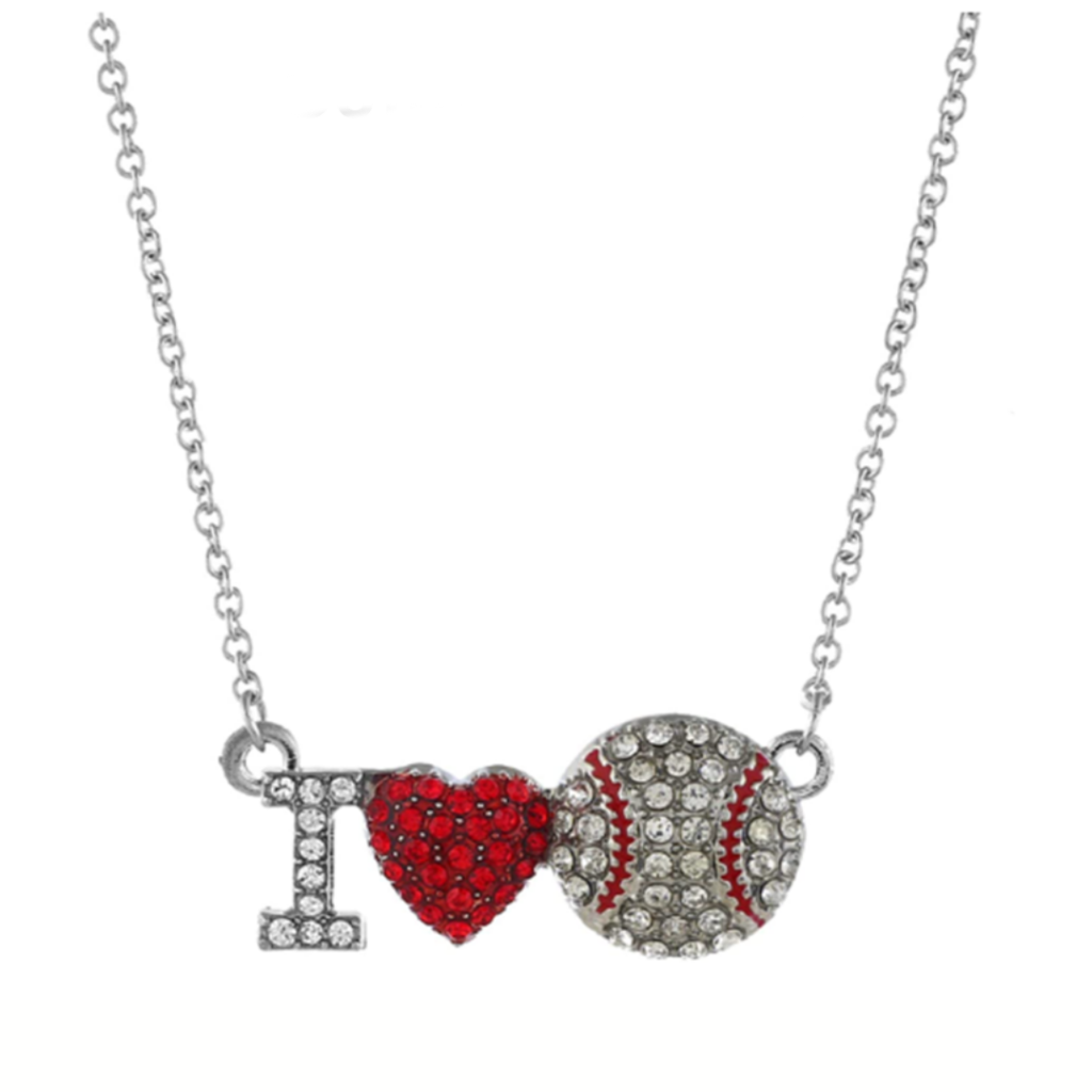 Collar Con Dije De B isbol Brandstore