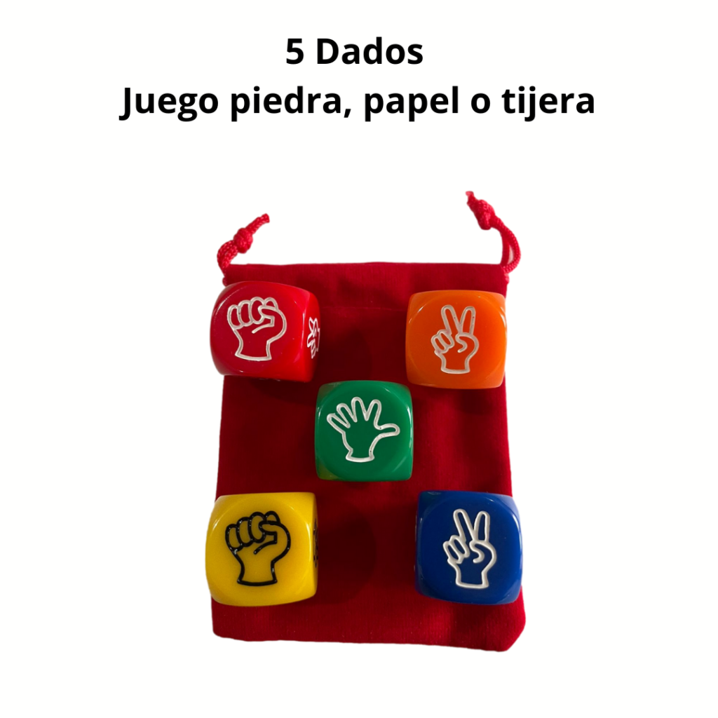 Dados De Piedra Papel O Tijera - Brandstore