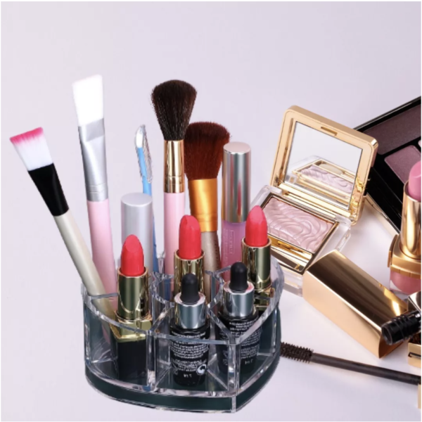 Organizador De Cosméticos De Corazón - Acrílico - Image 4