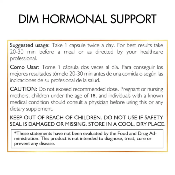 DIM Hormonal Support - Image 2