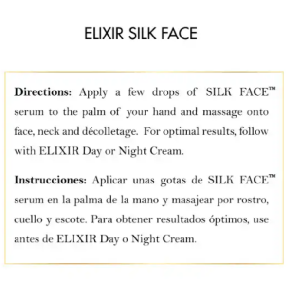Silk Face Serum - Nuevo Look - Image 2