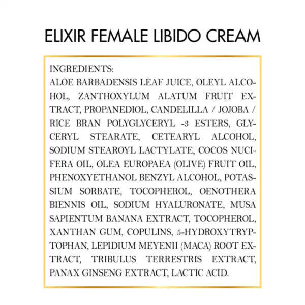 Elixir Female Libido Cream - Image 4