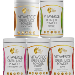 Vitaverde Green Juice Chocolate, Refresh, Berry, Fresa-Kiwi y Expresso