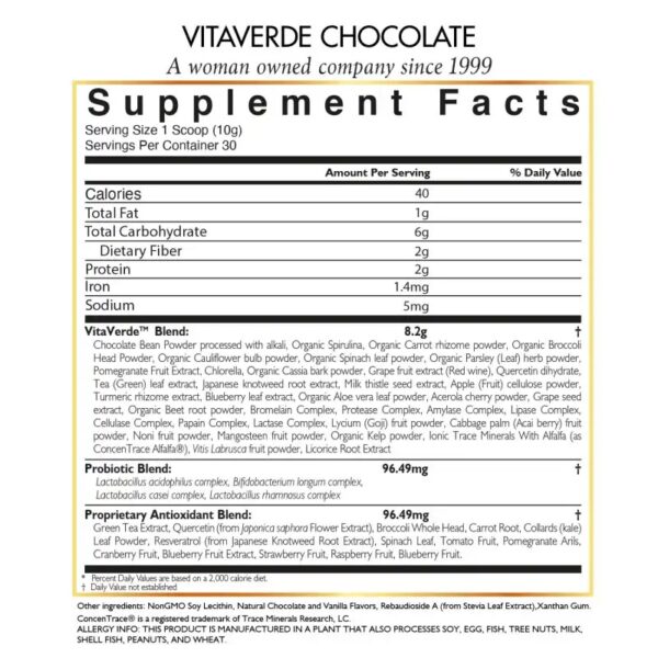 Vitaverde Green Juice Chocolate - Image 3