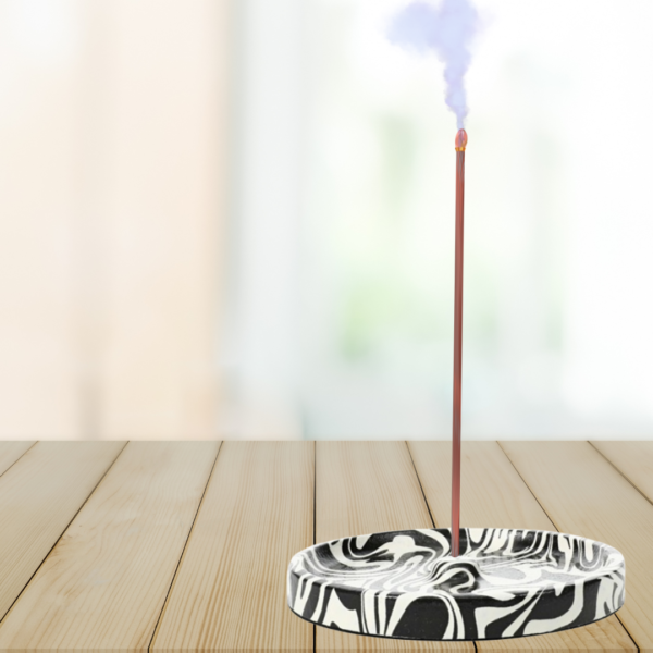 Quemador De Incienso Marble Swirl - Image 2