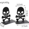 Portalibros de Metal Calavera 2 Piezas - Image 2