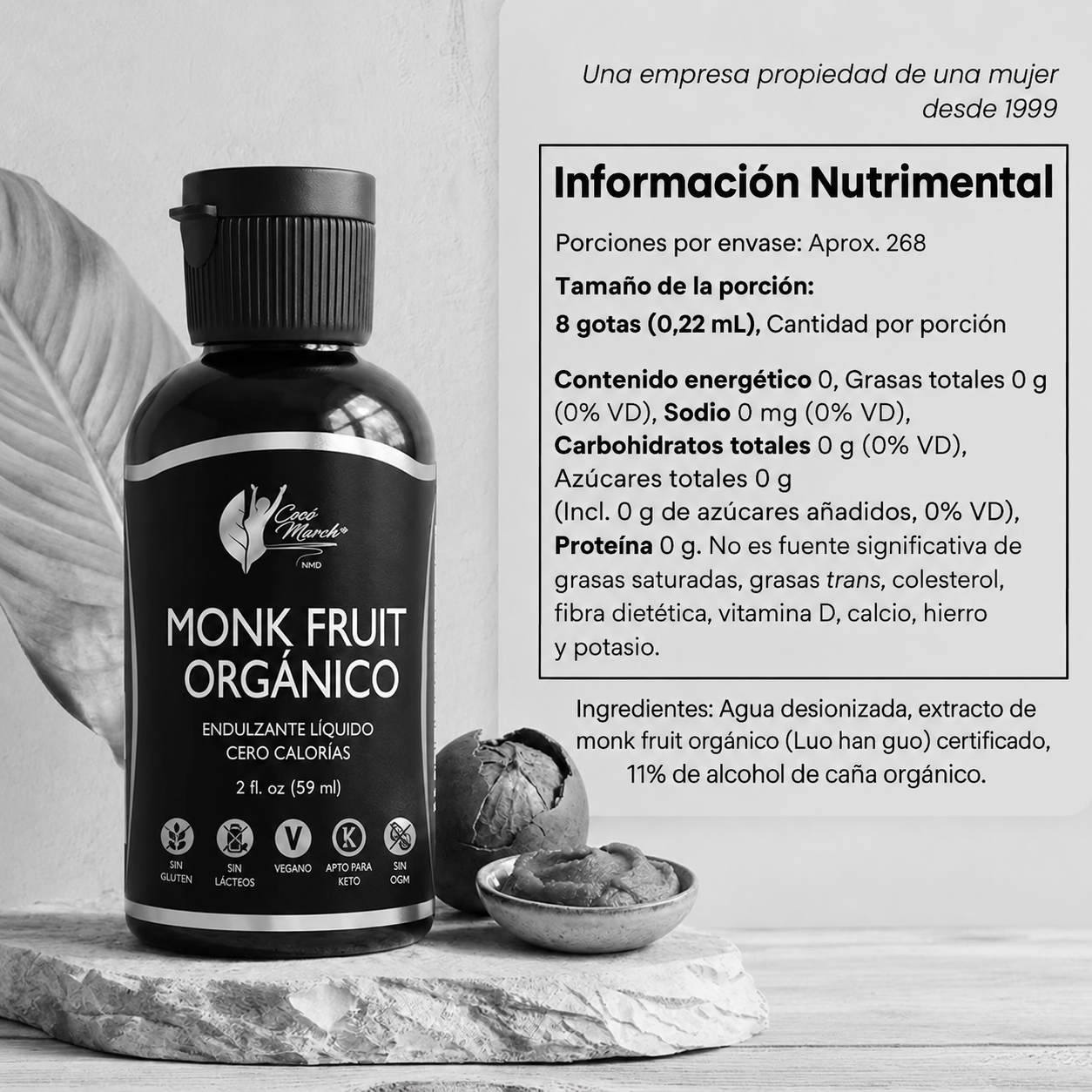 Organic Monk Fruit - Imagen 2